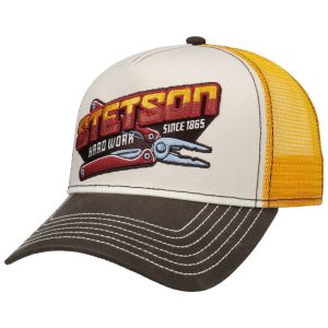Gorra Stetson Trucker Hard Work Yellow